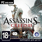 Обложка игры Assassin's Creed 3 для ПК (DVD/Jewel case)