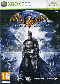 Обложка игры Batman: Arkham Asylum для Xbox 360 (DVD/DVD-BOX)