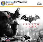 Обложка игры Batman: Arkham City для ПК (DVD/Jewel case)