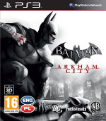 Обложка игры Batman: Arkham City для PlayStation 3 (Blu-ray/Пластиковая коробка)