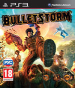 Обложка игры Bulletstorm для PlayStation 3 (Blu-ray/Пластиковая коробка)