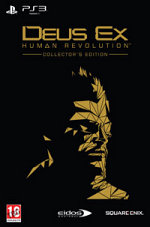 Обложка игры Deus Ex: Human Revolution. Коллекционное издание для PlayStation 3 (Blu-ray/Картонная коробка)