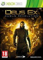 Обложка игры Deus Ex: Human Revolution для Xbox 360 (DVD/DVD-BOX)