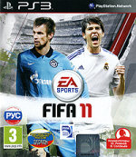 Обложка игры FIFA 11 для PlayStation 3 (Blu-ray/Пластиковая коробка)