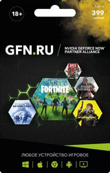 Обложка подписки GeForce NOW Премиум на 1 день