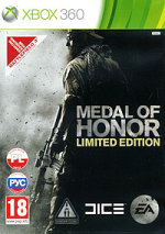 Обложка игры Medal of Honor для Xbox 360 (DVD-BOX)