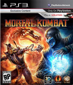 Обложка игры Mortal Kombat для PlayStation 3 (Blu-ray/Пластиковая коробка)