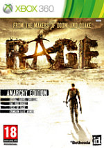 Обложка игры Rage. Anarchy издание для Xbox 360 (DVD/DVD-BOX)