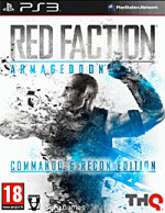 Обложка игры Red Faction: Armageddon. Commando & Recon издание для PlayStation 3 (Blu-ray/Пластиковая коробка)