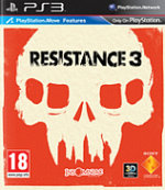 Обложка игры Resistance 3 для PlayStation 3 (Blu-ray/Пластиковая коробка)