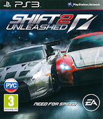 Обложка игры Shift 2 Unleashed для PlayStation 3 (Blu-ray/Пластиковая коробка)