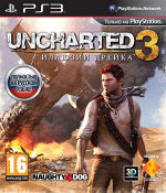 Обложка игры Uncharted 3: Drake's Deception для PlayStation 3 (Blu-ray/Пластиковая коробка)