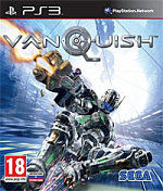 Обложка игры Vanquish для PlayStation 3 (Blu-ray/Пластиковая коробка)