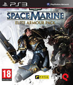 Обложка игры Warhammer 40.000: Space Marine. Elite Armor Pack издание для PlayStation 3 (Blu-ray/Пластиковая коробка)